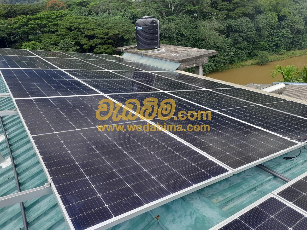 40kw Solar Panel System Installation - Kandy