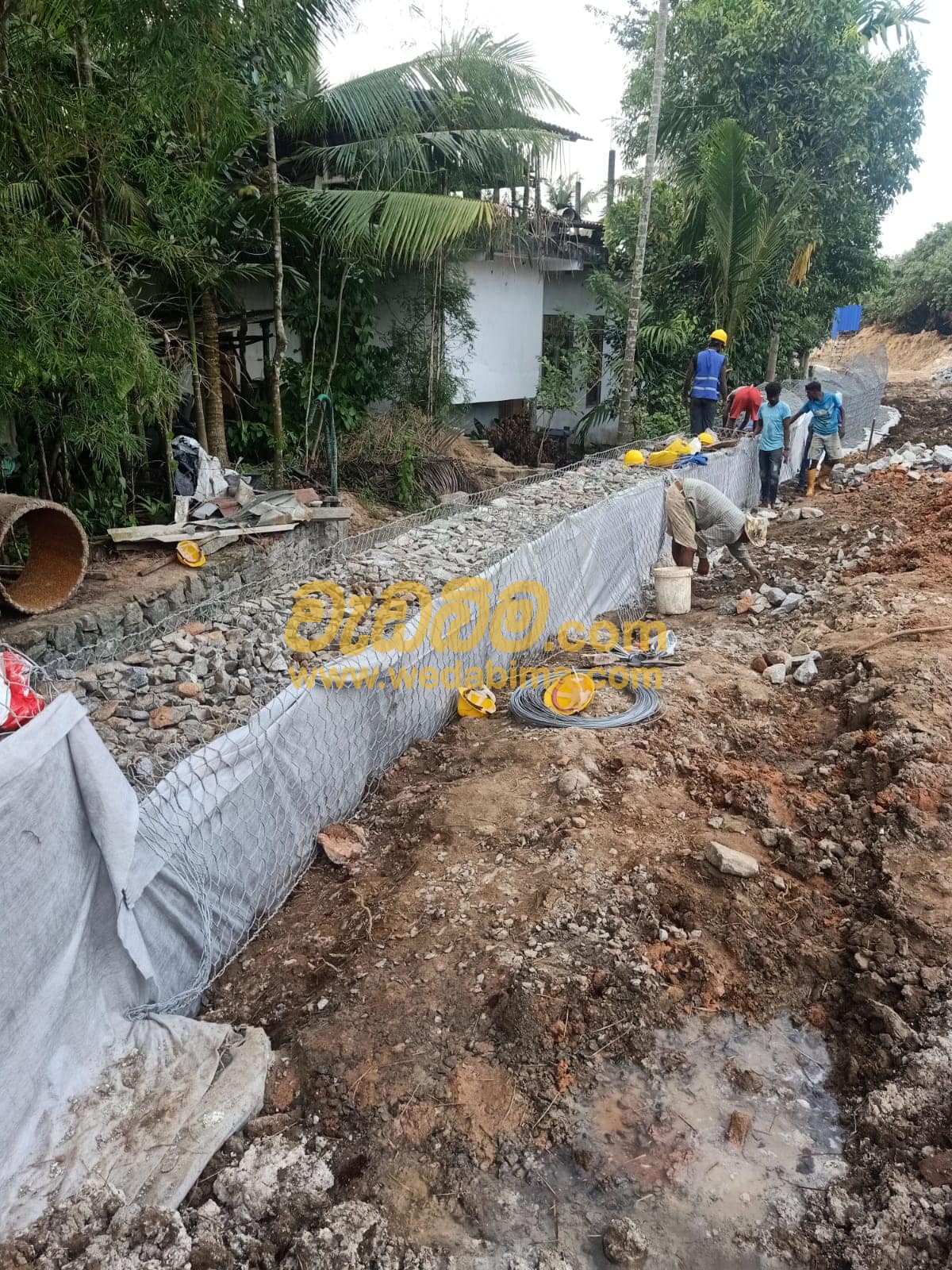 Gabion box construction contractors in sri lanka
