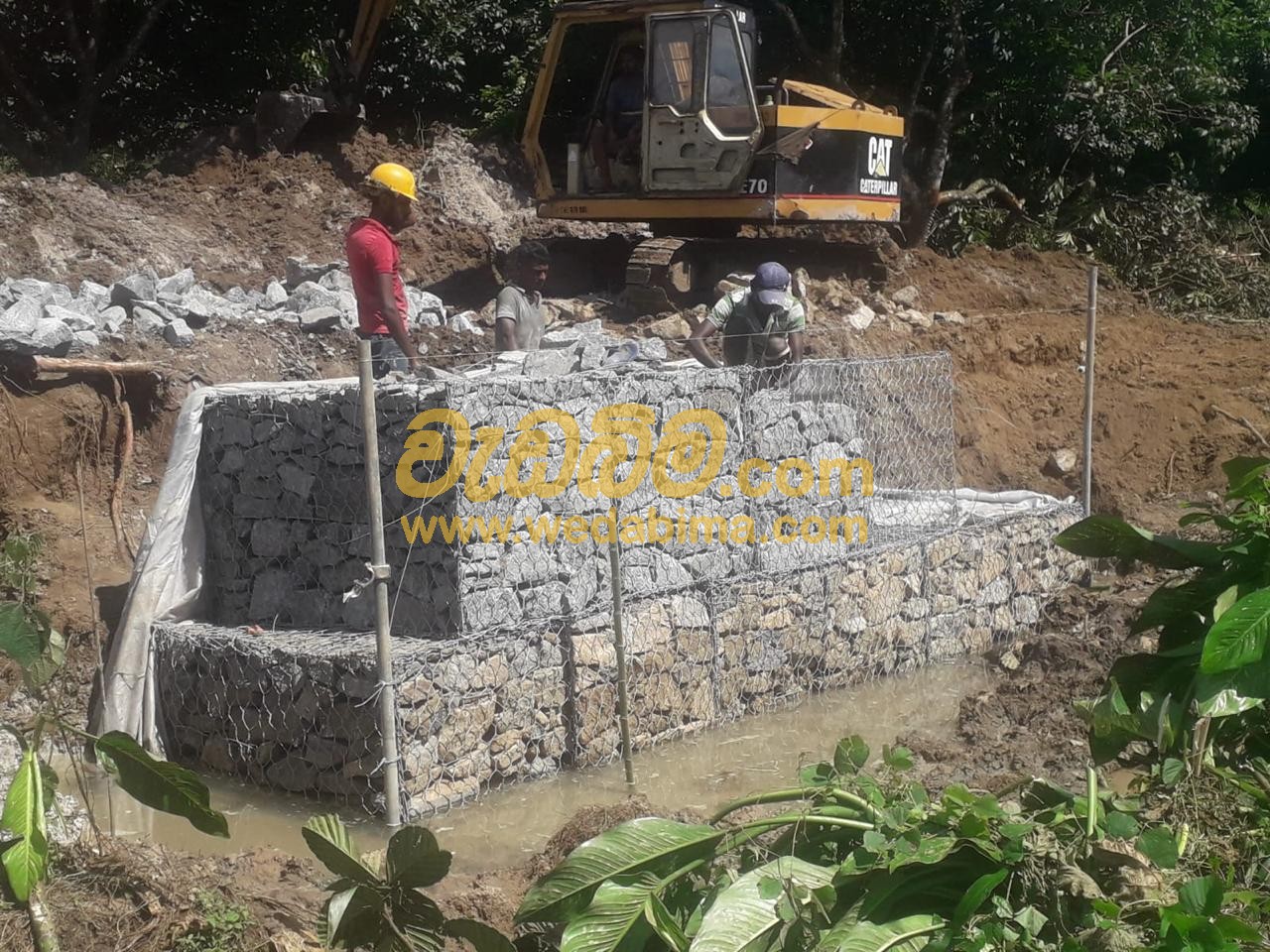 Gabion Wall Construction price in hokandara