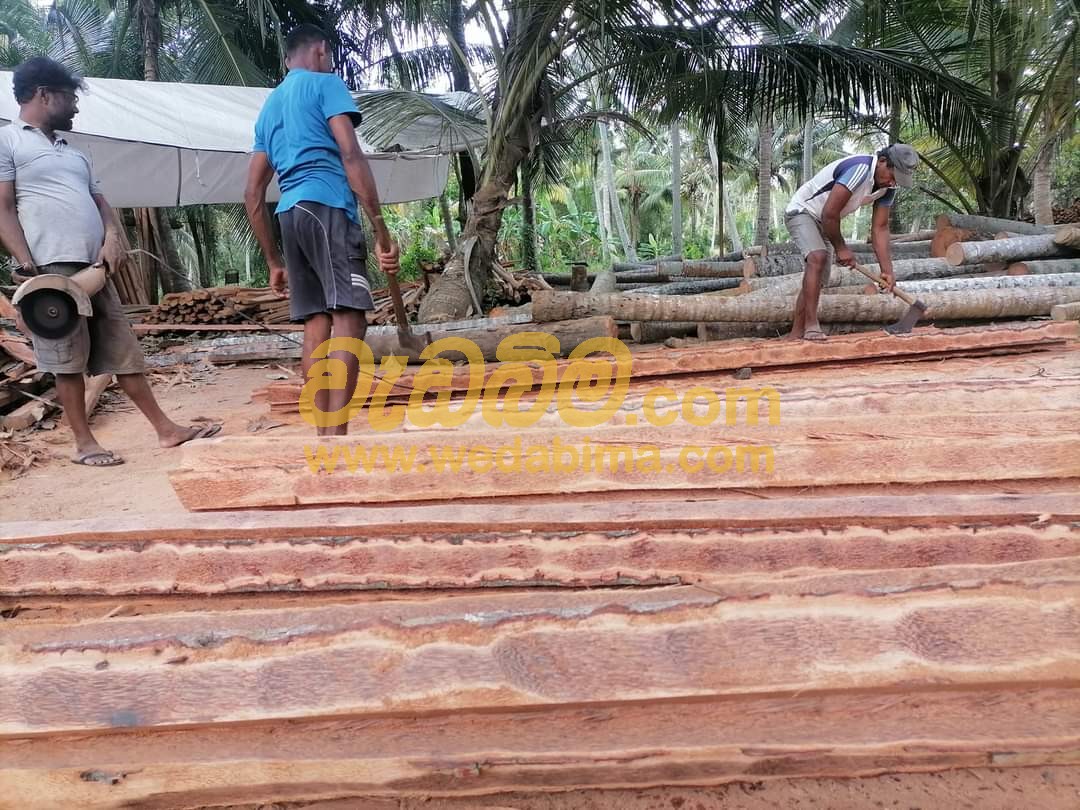 Coconut wood planks for sale Kurunegala