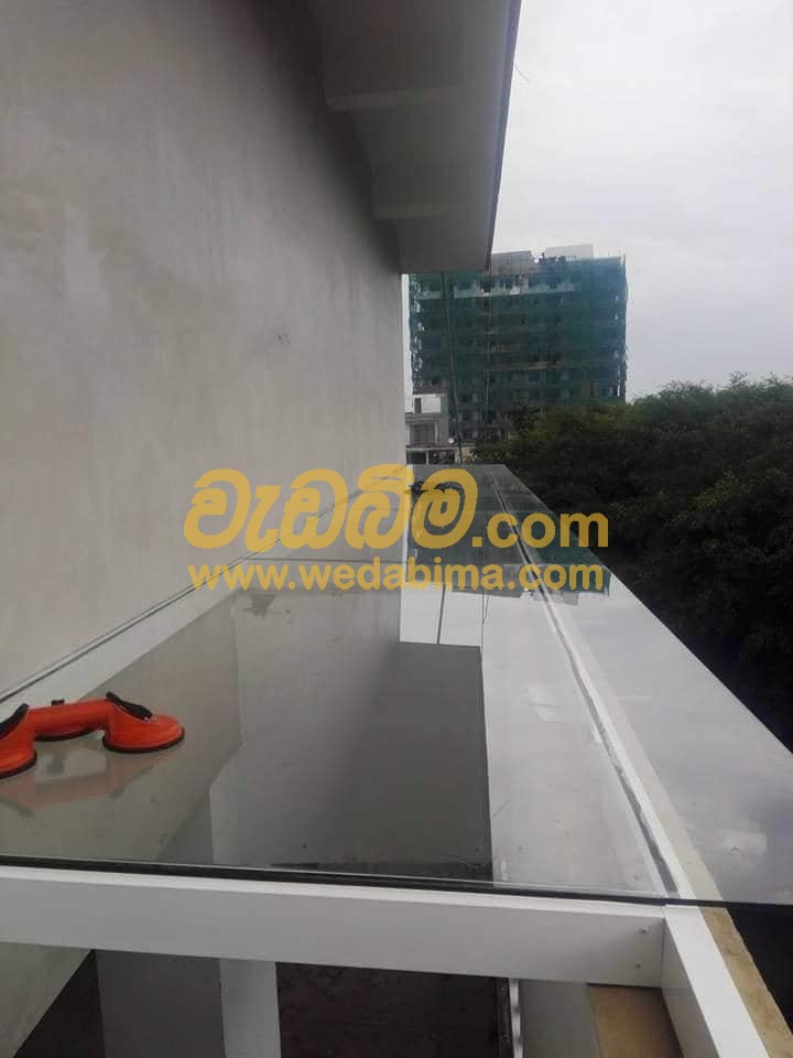 Tempered glass work - Colombo