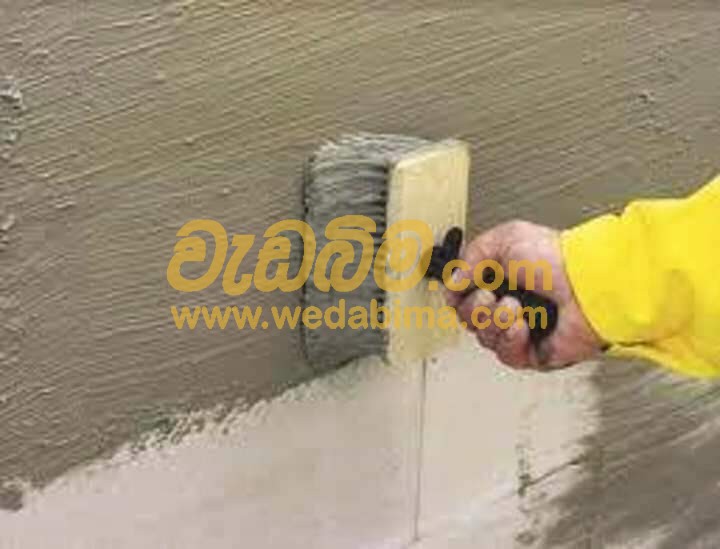External wall waterproofing