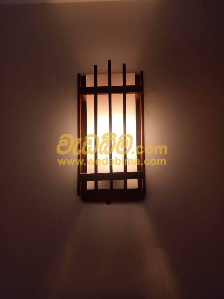 Kandy Wall Lamp - Wooden