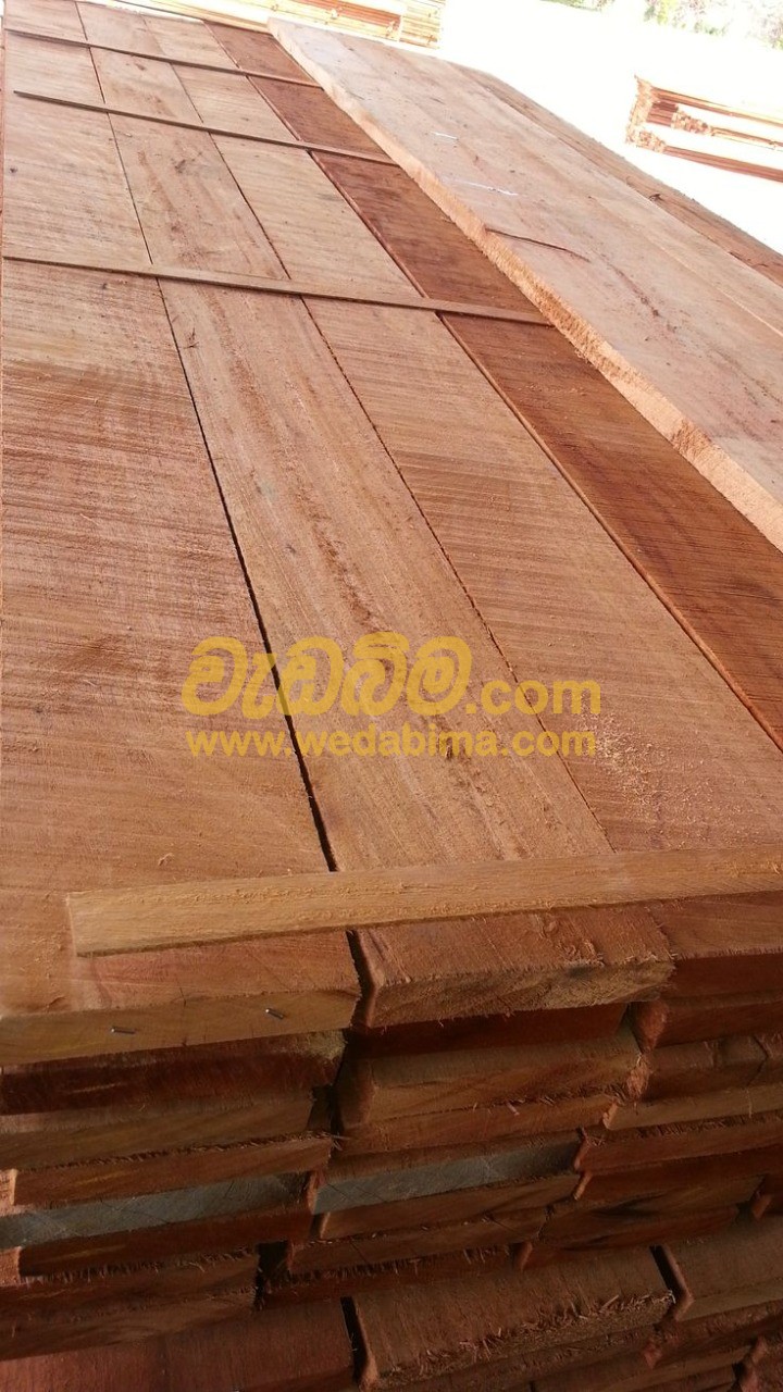 Cover image for Mahogany Timber Planks Sri Lanka