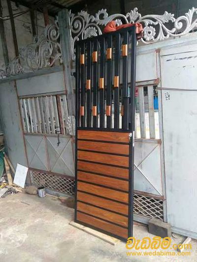 Steel and wooden gates