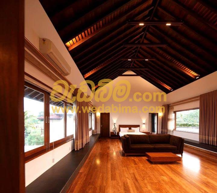 Wood Finished Floor Price - Kandy