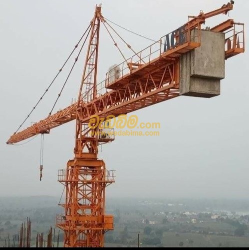 Tower Cranes for Rent Sri Lanka