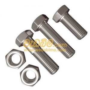 Hex Head Bolt & Nut Stainless Steel