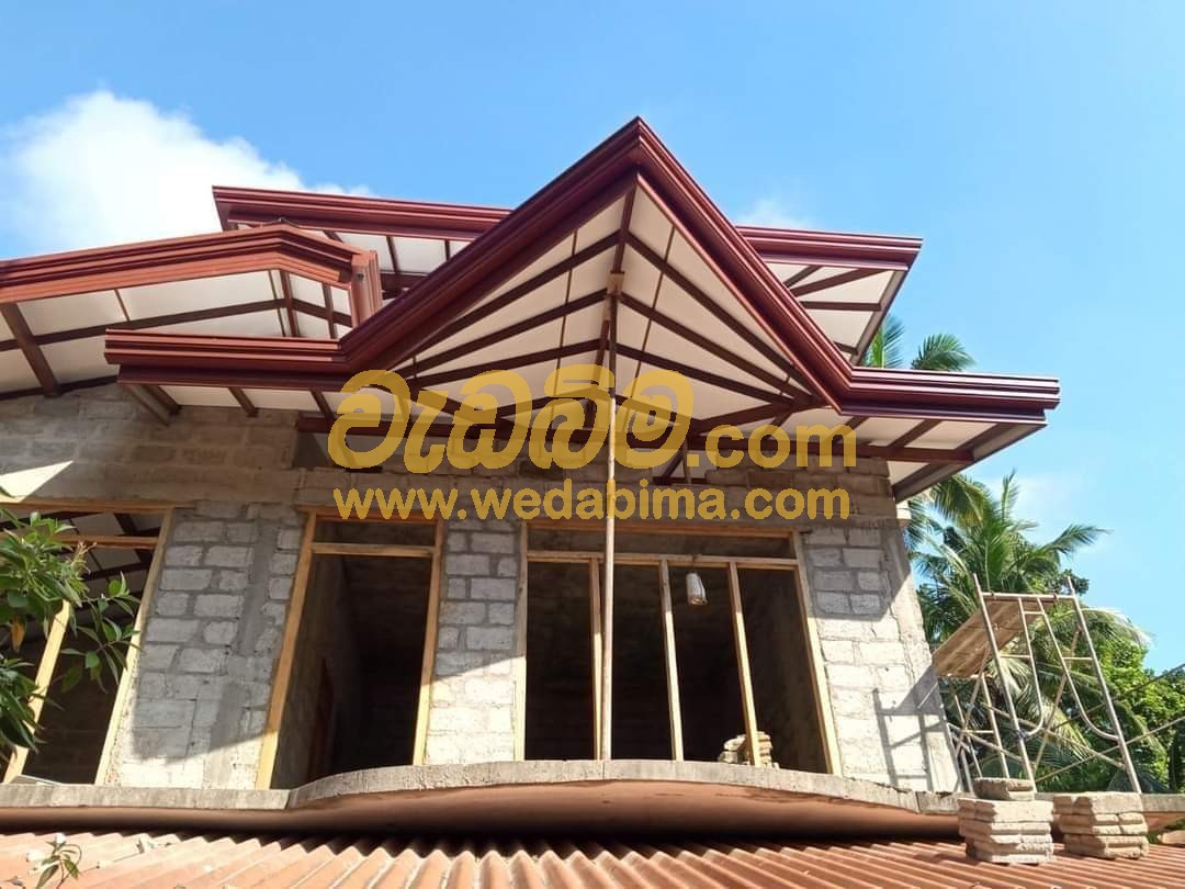 Finishing Roof Construction - Gampaha