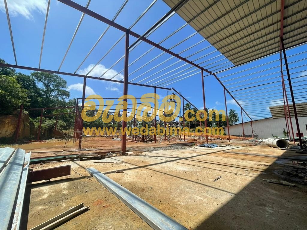 Steel Roof Expansion Work and Fabricators in Sri Lanka