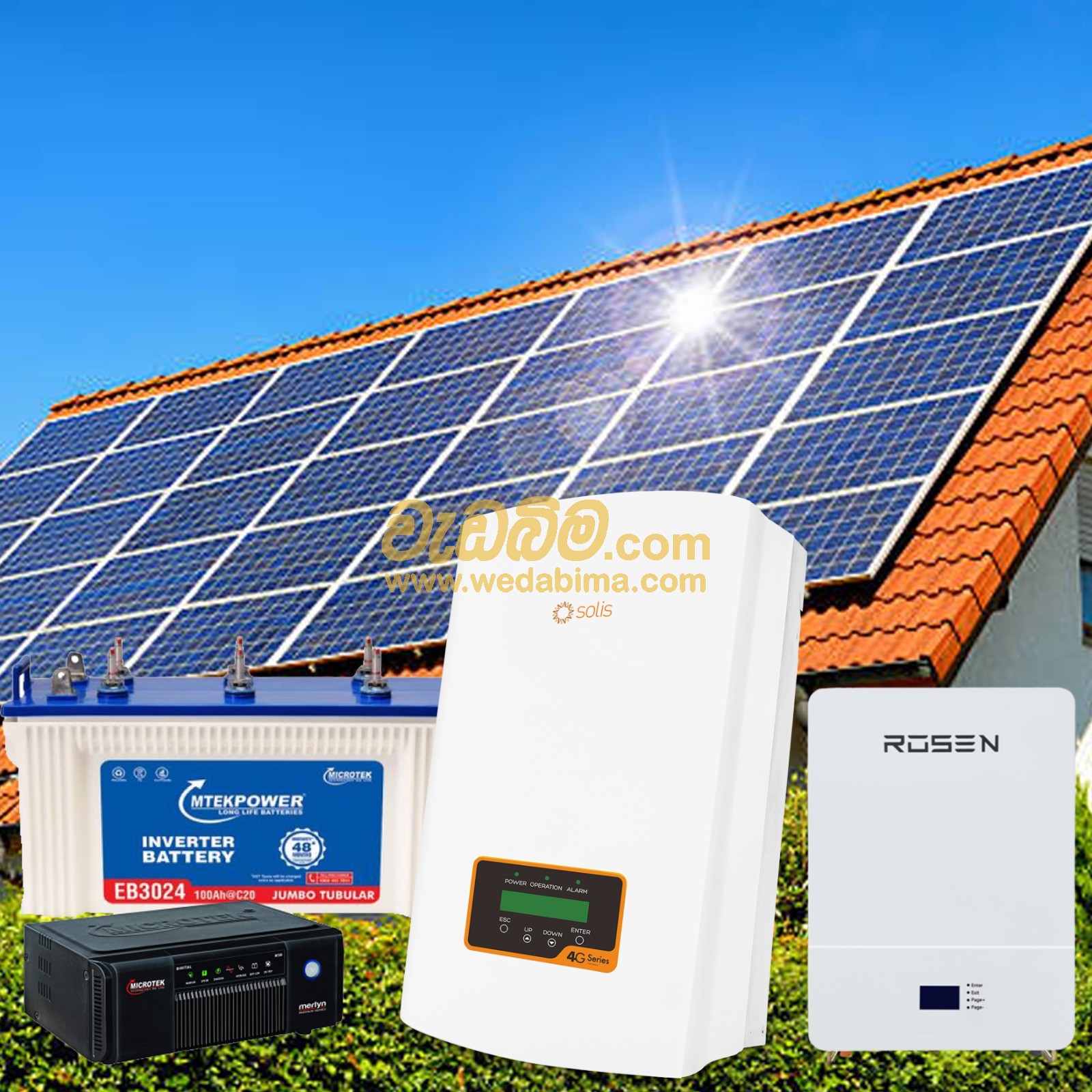 solar inverter and power backup system in sri lanka