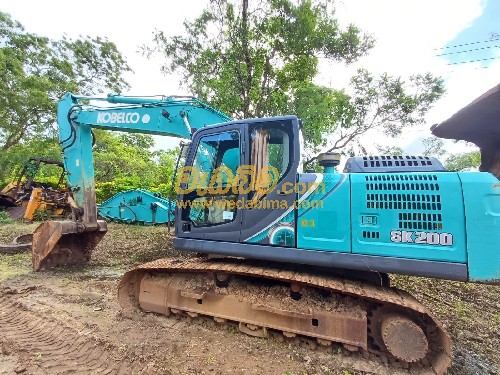 Cover image for Excavator for rent in Sri Lanka