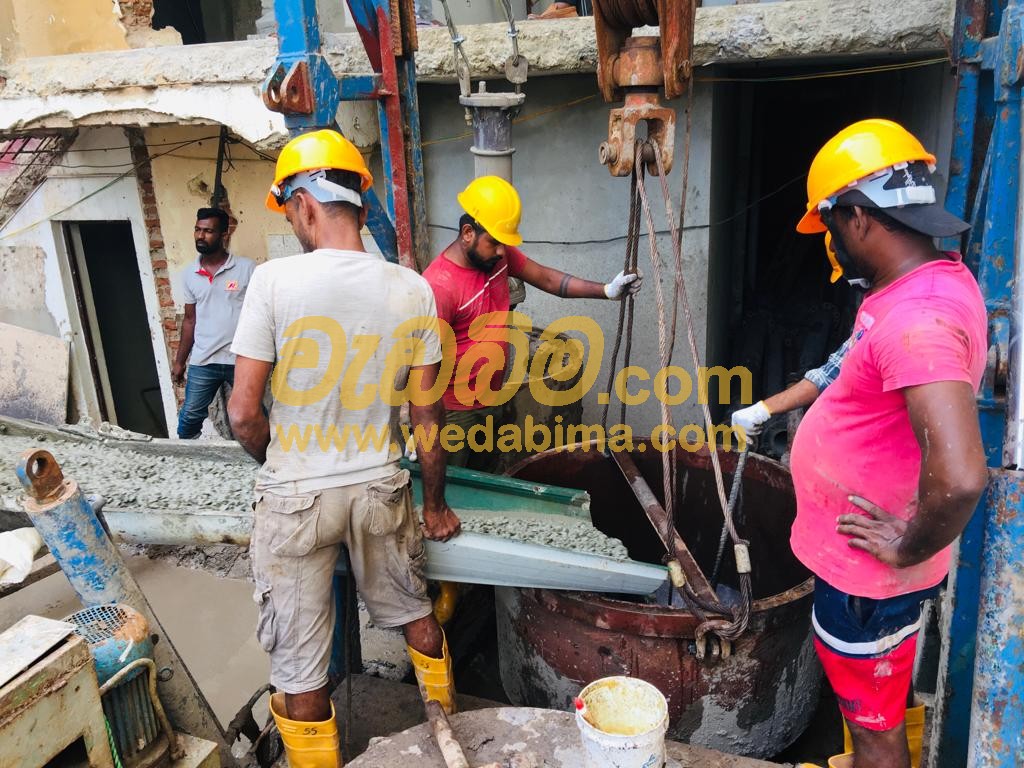 Grout Piling Construction Sri Lanka