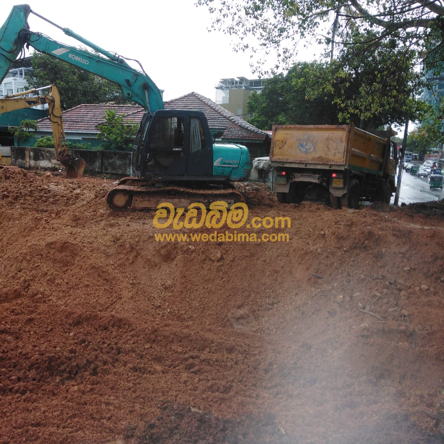 Excavator for rent in Sri Lanka