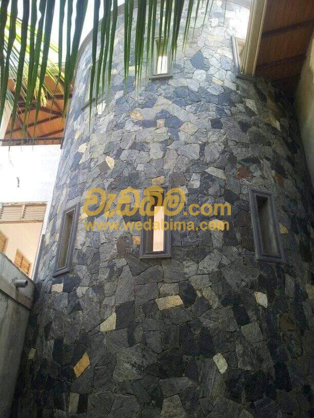 natural wall stone solution in sri lanka