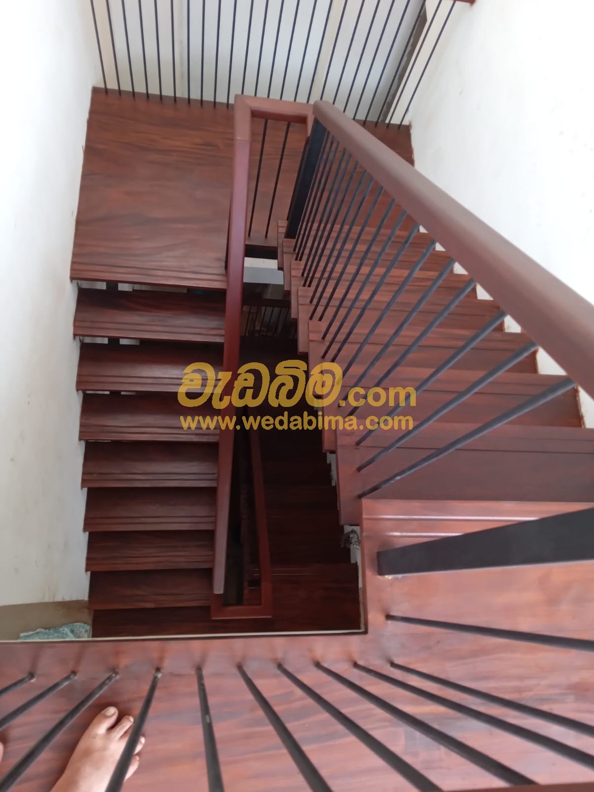 modern staircase railing designs in Horana - Piliyandala