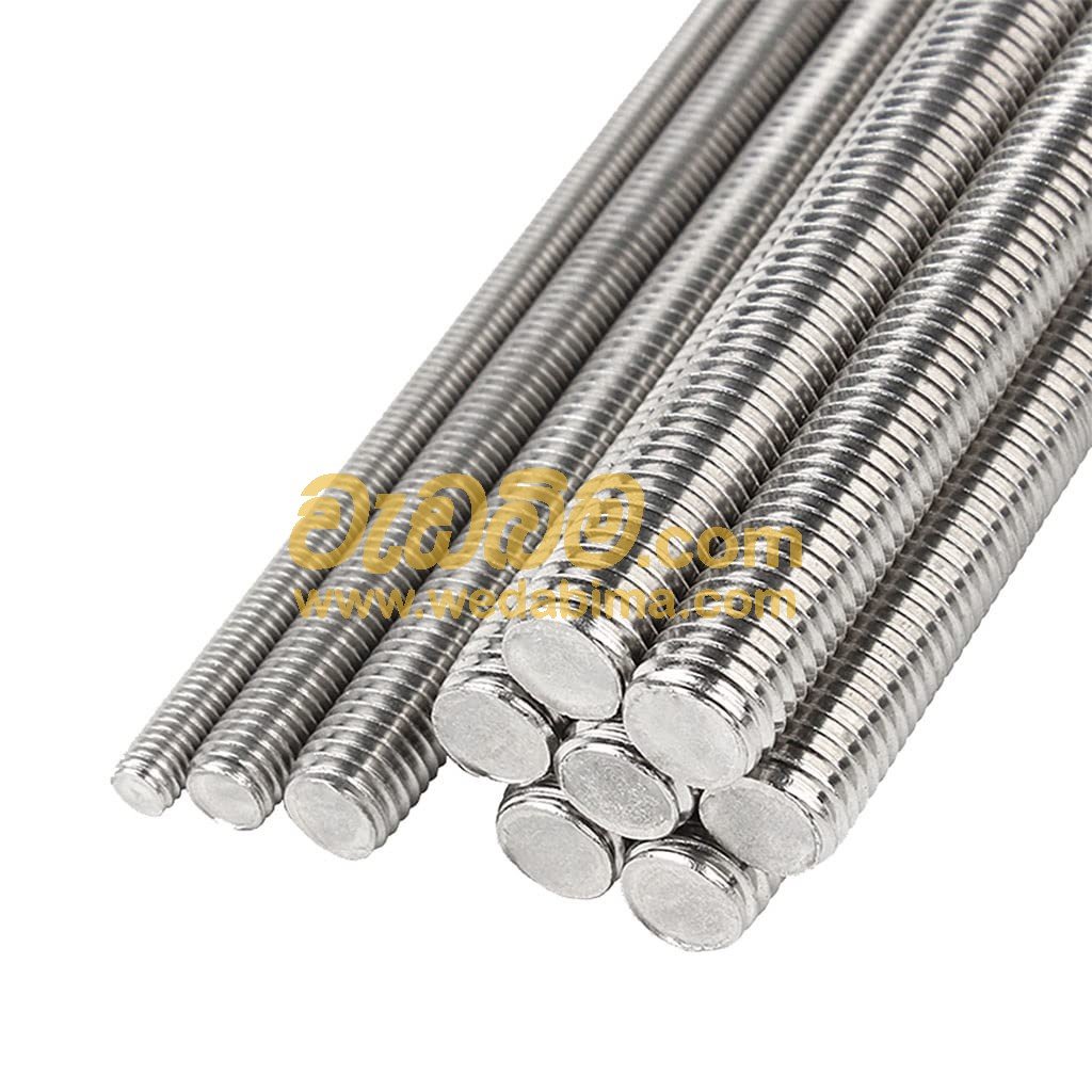 Electro Galvanized Thread Bar for Sale colombo