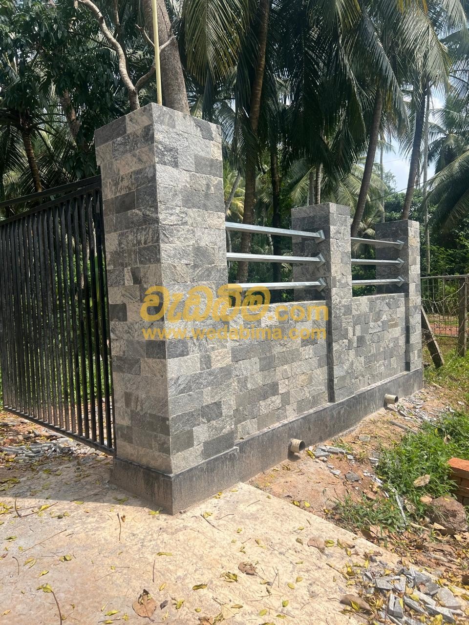 point stone wall in Maspotha