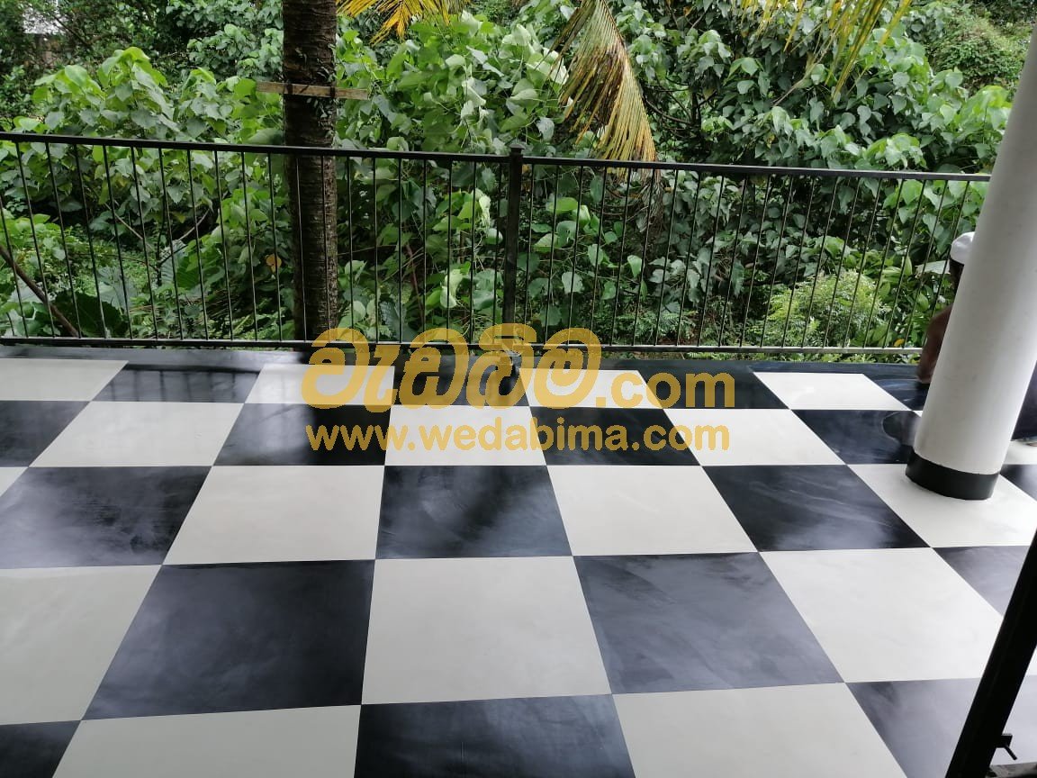 flooring work price in colombo