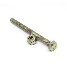 Hex head bolt & Nut high tension black finish for sale Colombo