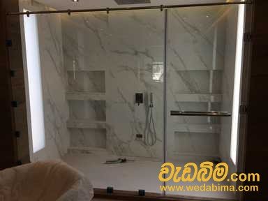 Bathroom Glass work