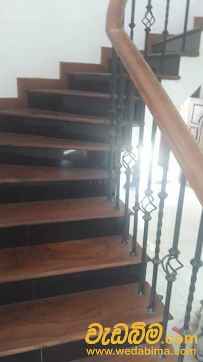 wood finishing Hand Railing