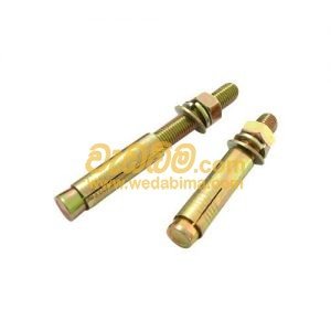 Anchor Bolt Yellow Zinc Plated