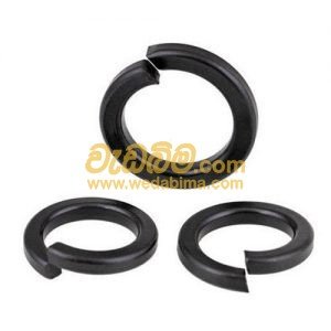 Spring Washer High Tension Black Finish