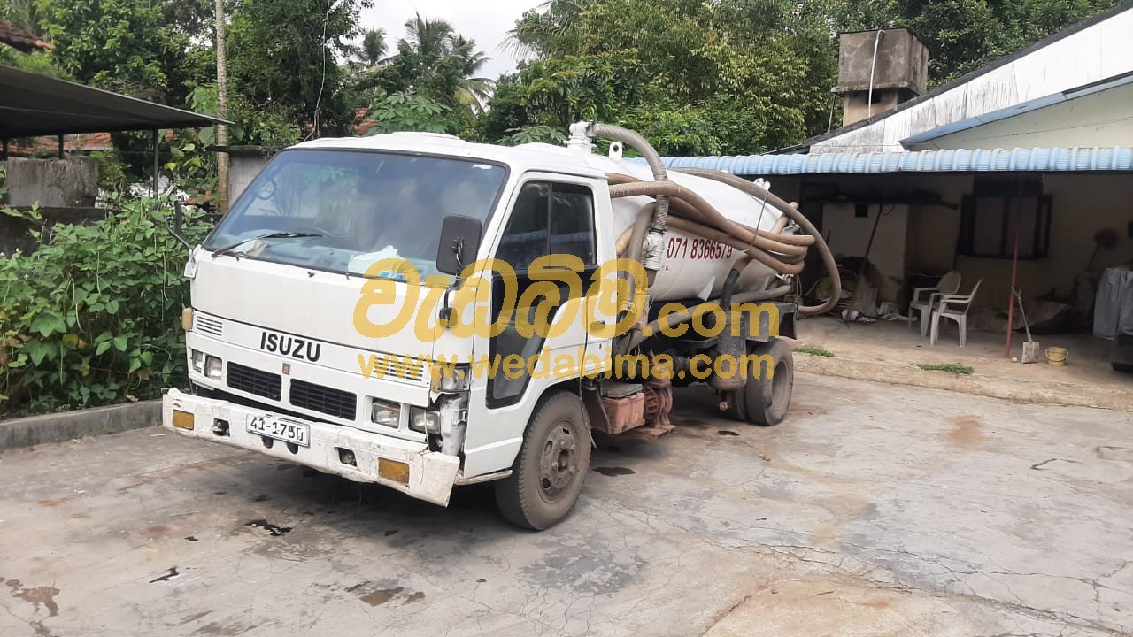 Gully bowser service in Nugegoda