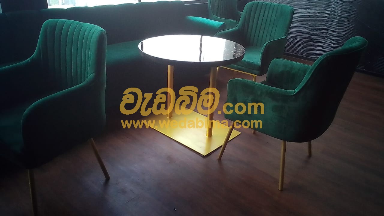 Steel and Fabric Furniture Fabrication Work Colombo