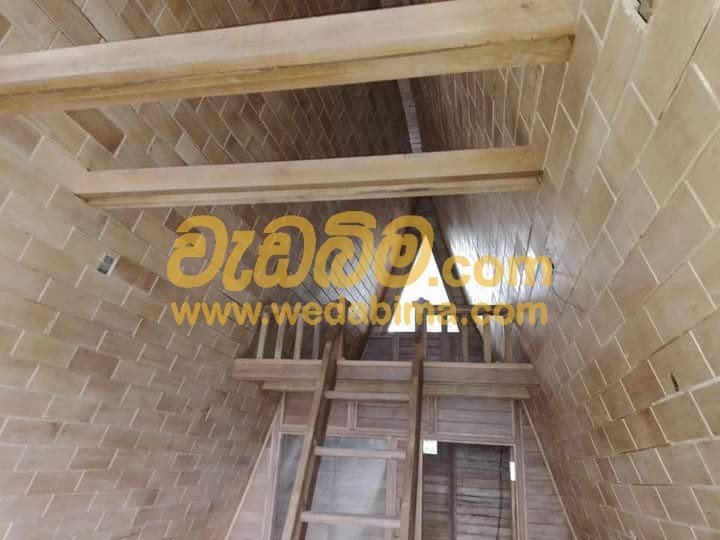 Wooden house construction company in Colombo