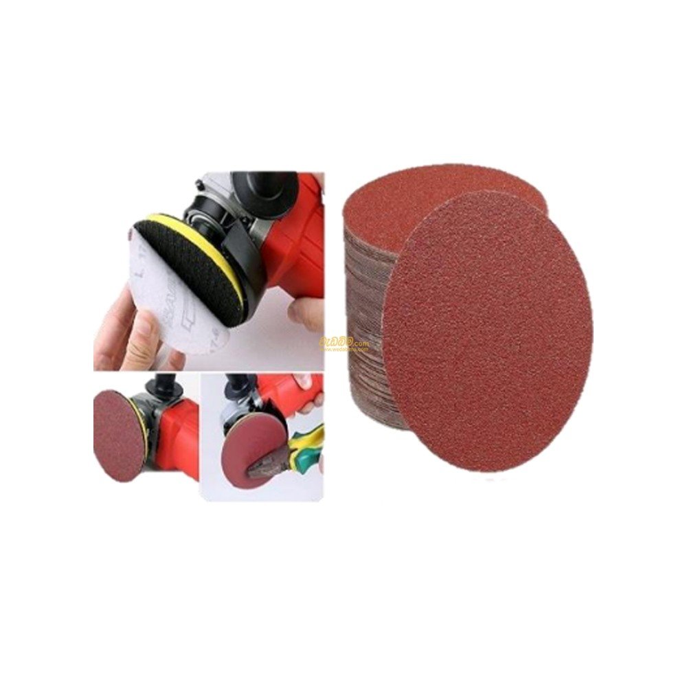 100Pcs 4 Inch 80 Size Sanding Disc
