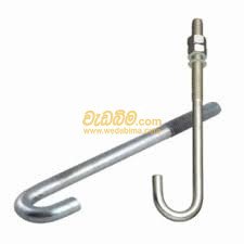 20 x 600mm H/D J Bolt